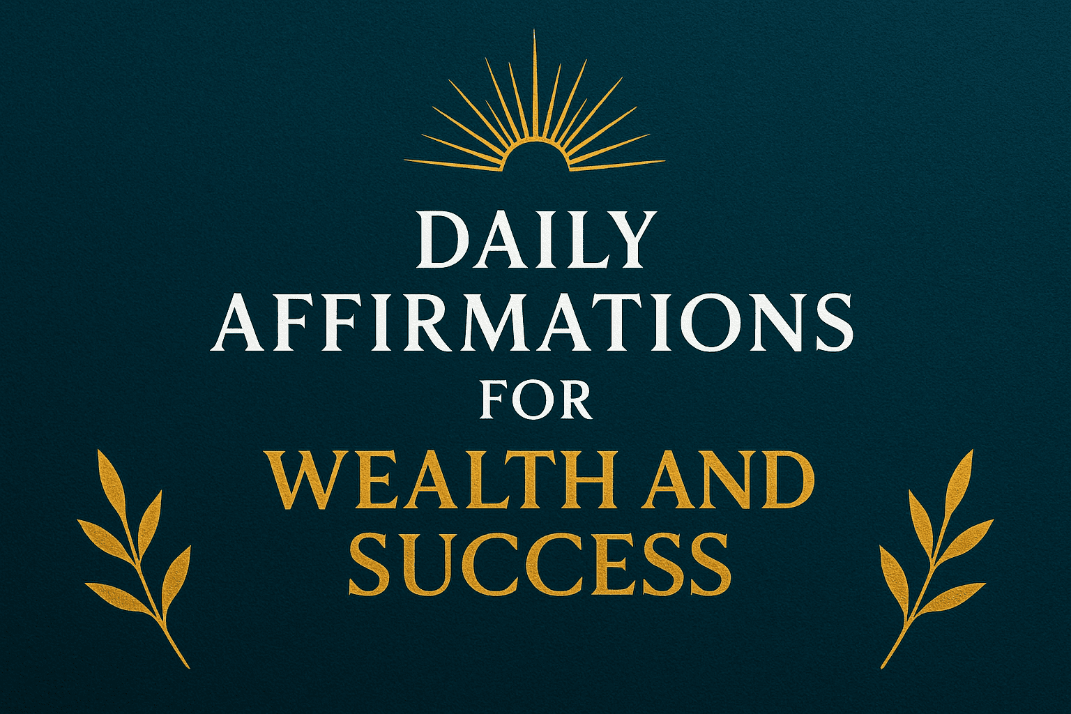Daily Affirmations for Wealth and Success ChatGPT Image Nov 12 2025 01 21 40 AM